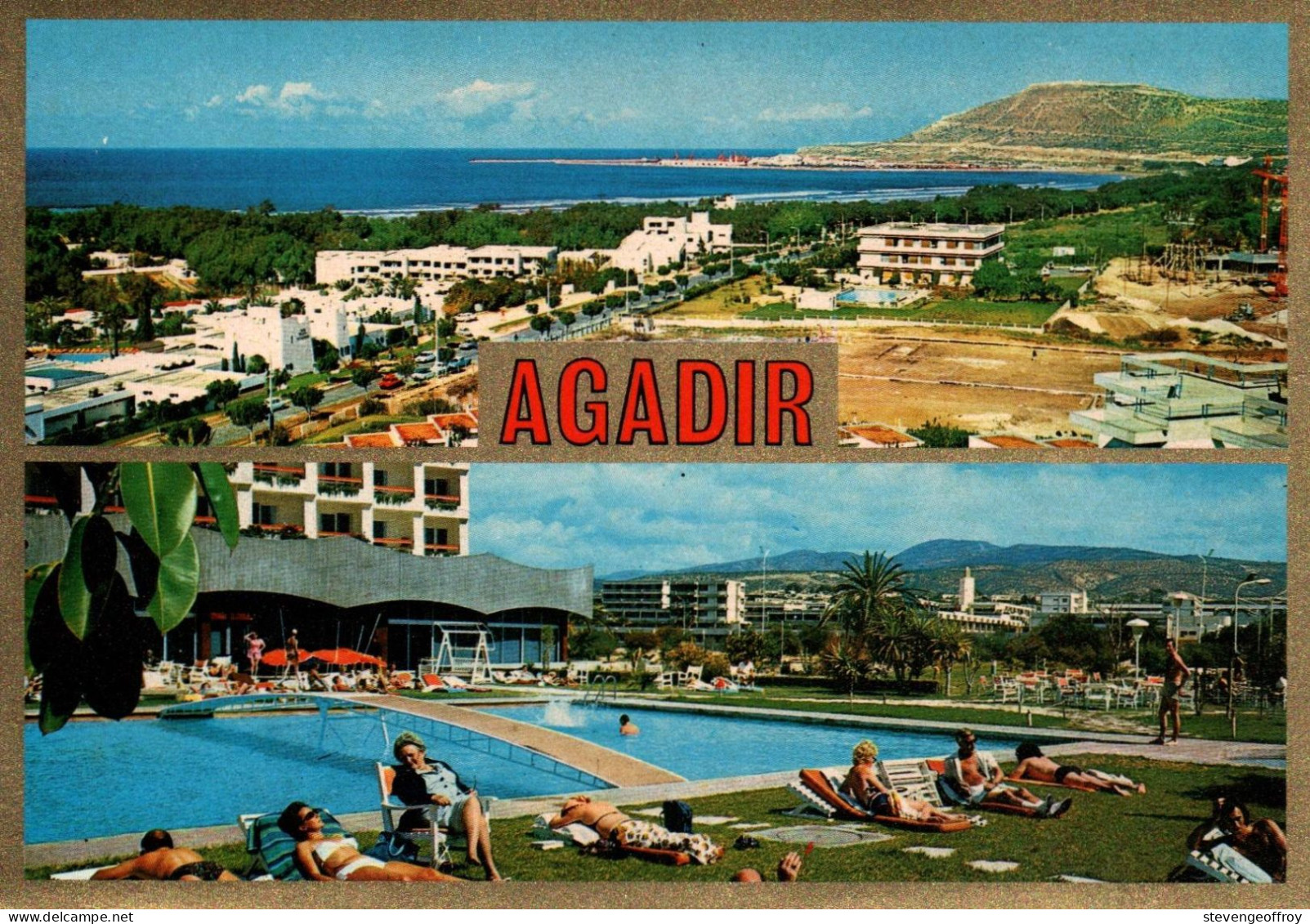 Maroc Agadir Vue Panoramique Piscine Multi Vue - Agadir