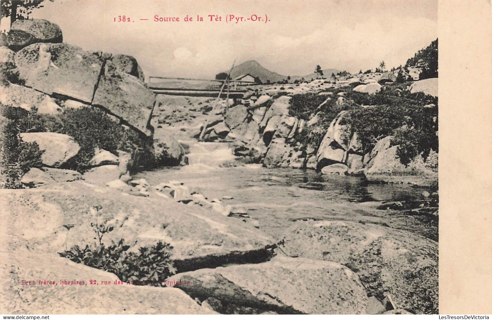 FRANCE - Source De La Têt - Ruisseau - Carte Postale Ancienne - Other & Unclassified