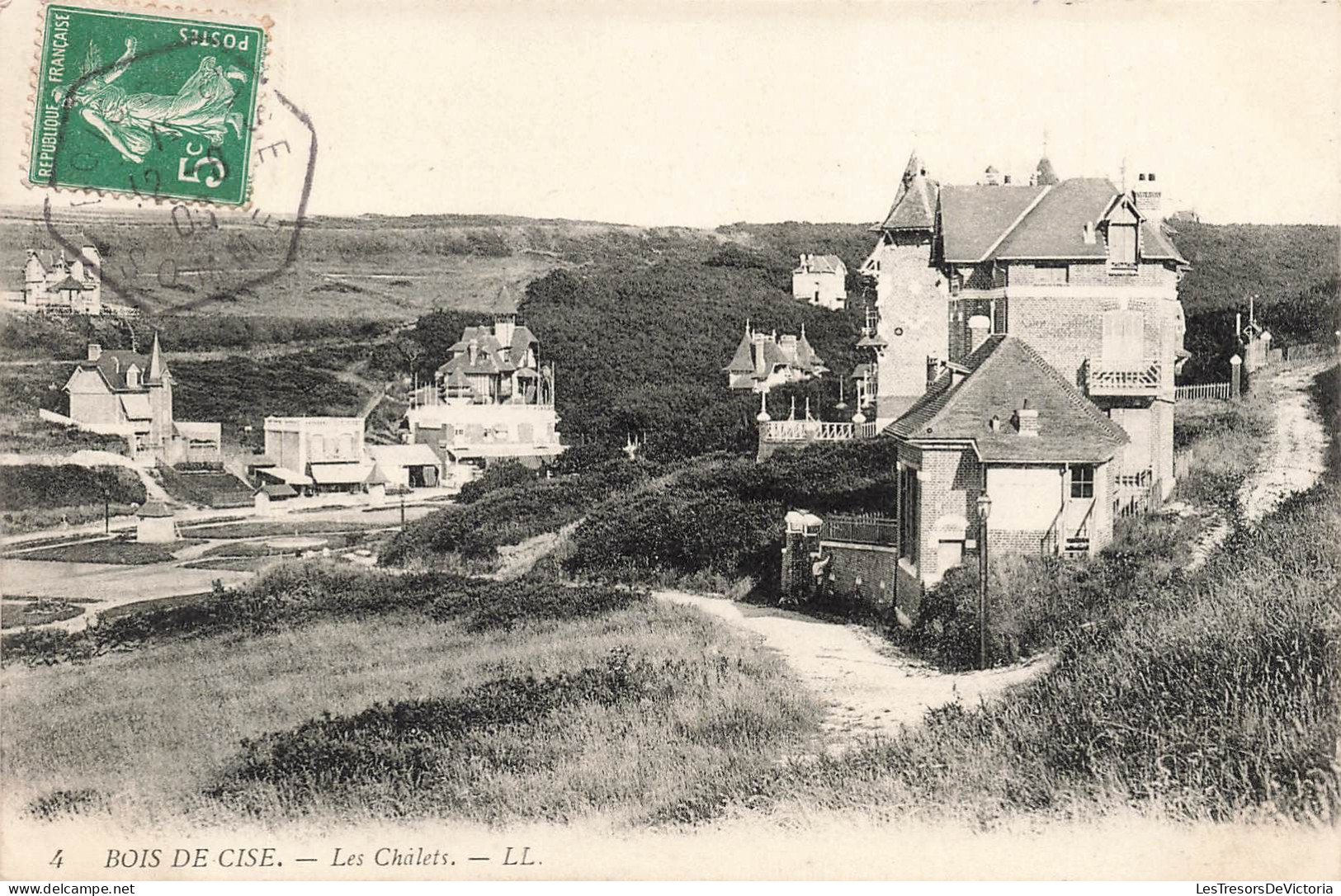 FRANCE - Bois De Cise - Les Châlets - LL - Carte Postale Ancienne - Bois-de-Cise