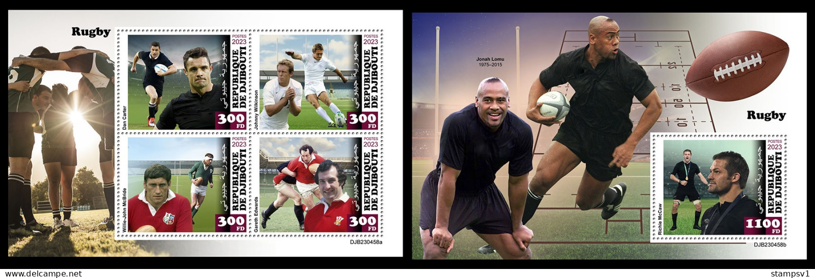 Djibouti  2023 Rugby. (458) OFFICIAL ISSUE - Rugby