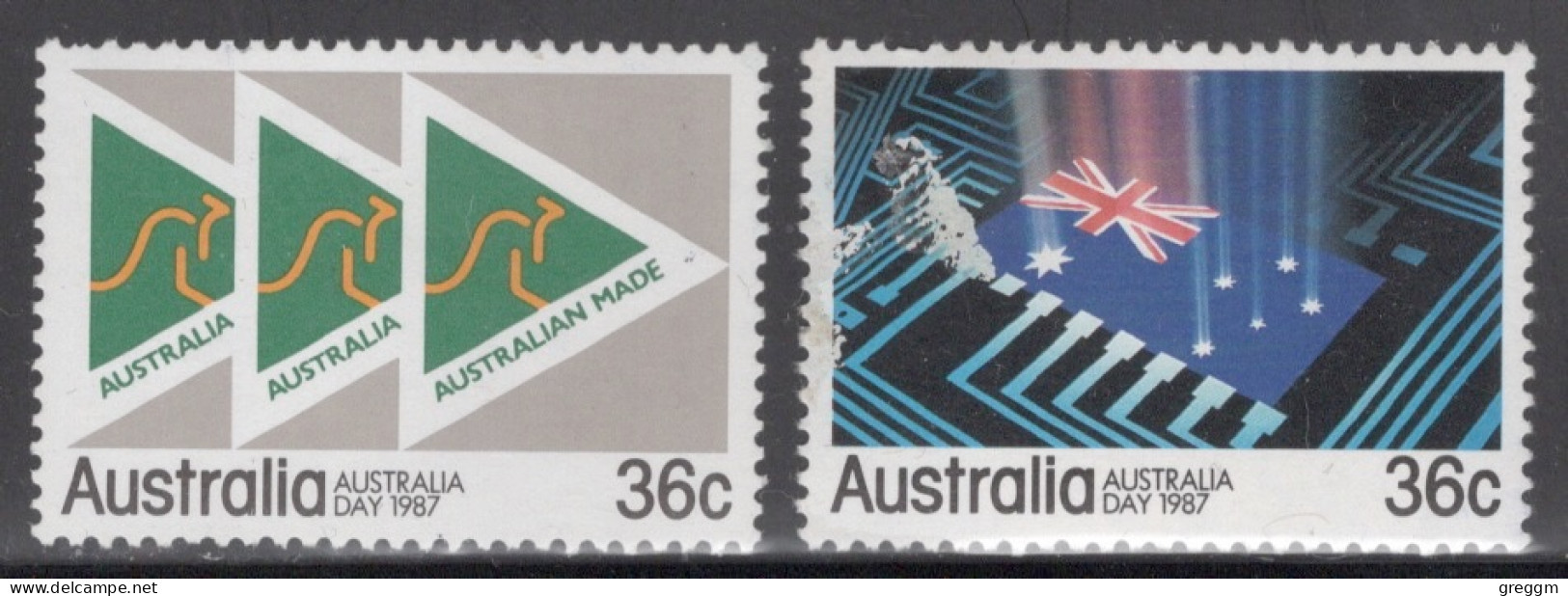 Australia 1987 Set Of Stamps To Celebrate Australia Day In Unmounted Mint - Neufs