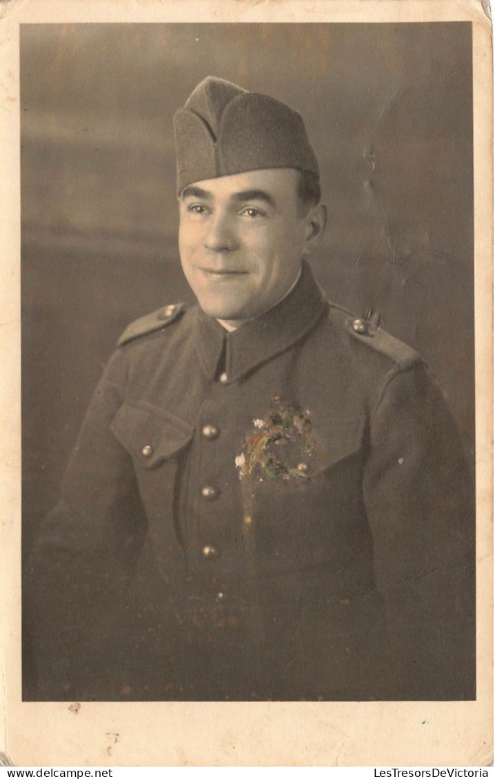 MILITARIA - Portrait D'un Soldat - Tison Arthur 64504 Komando 2700 Stalag XIII A - Carte Postale Ancienne - Personnages