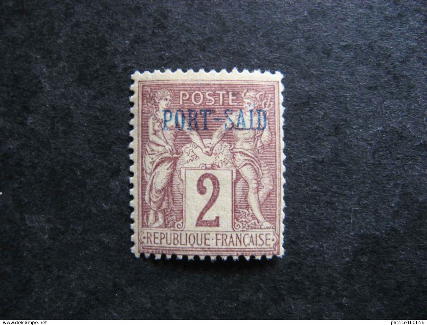 B). PORT-SAID: TB  N° 2, Neuf X. - Unused Stamps