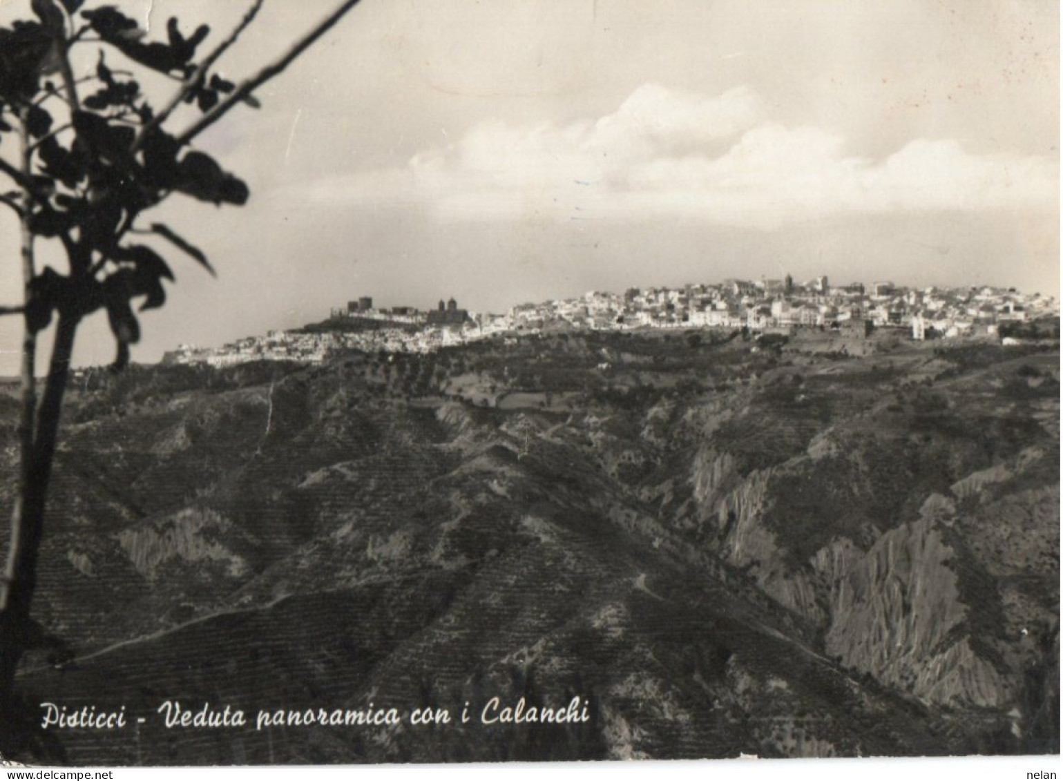 PISTICCI - VEDUTA PANORAMICA CON I CALANCHI -  F.G. - Matera