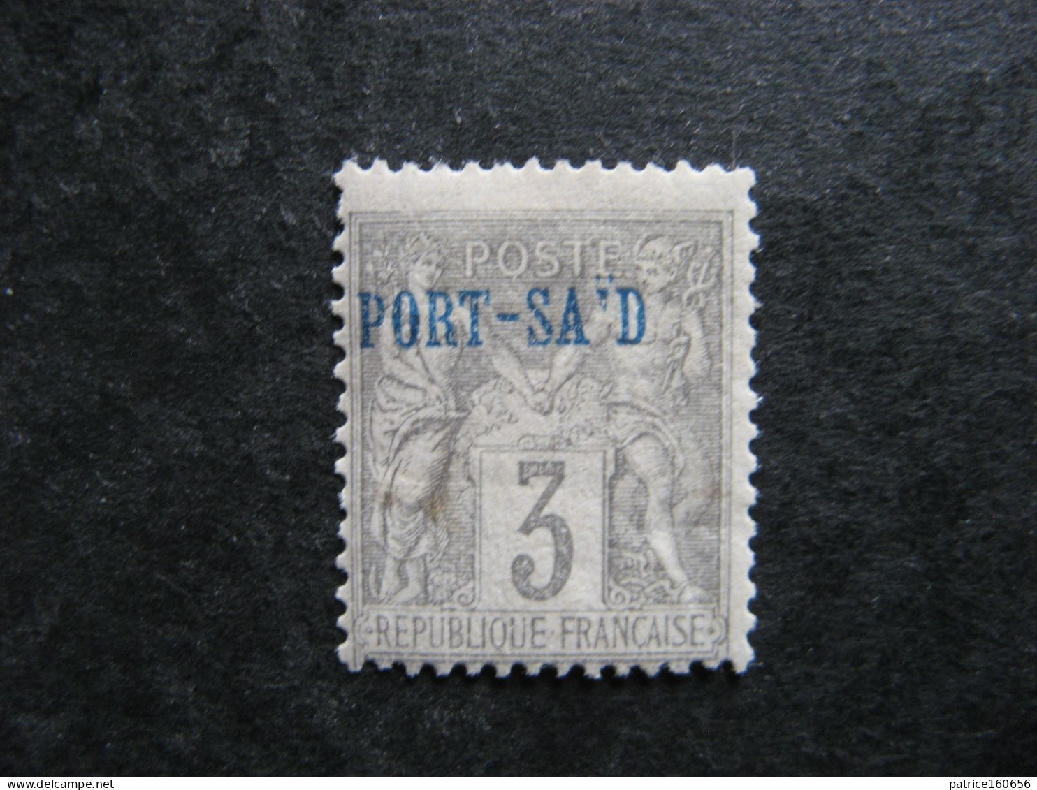 A). PORT-SAID: TB  N° 3, I De Saïd Coupé, Neuf X. - Unused Stamps