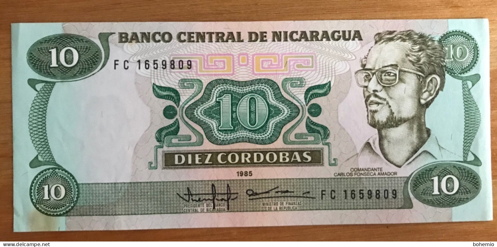 Nicaragua 10 Córdobas 1985 - Nicaragua