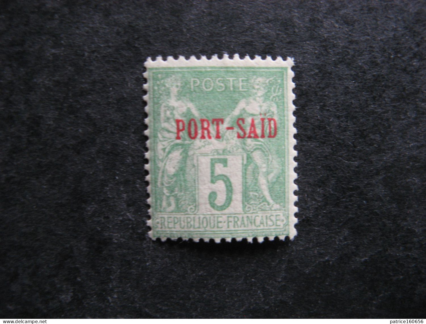 PORT-SAID:   N° 5, Neuf X. - Unused Stamps