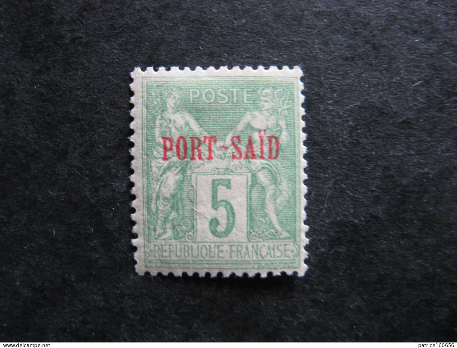 PORT-SAID:   N° 6, Neuf X. - Unused Stamps