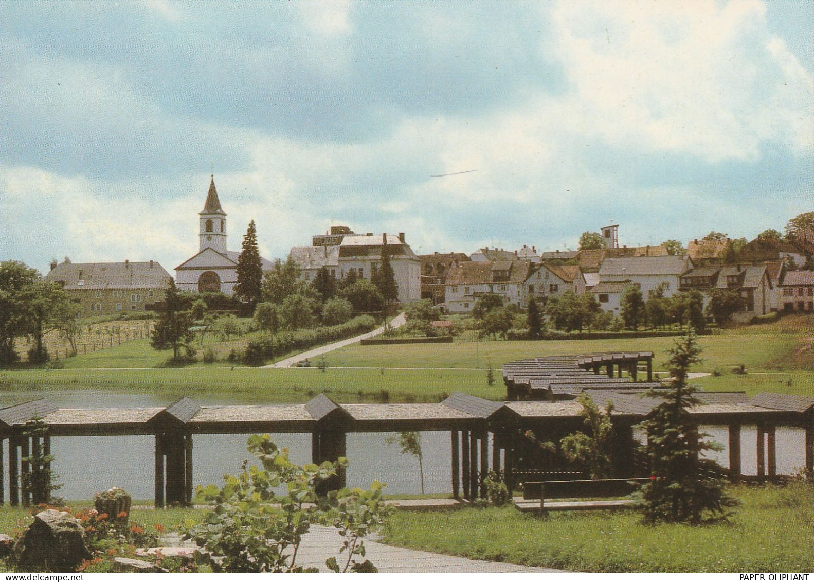 6619 WEISKIRCHEN, Parkweiher Am Kurpark - Kreis Merzig-Wadern