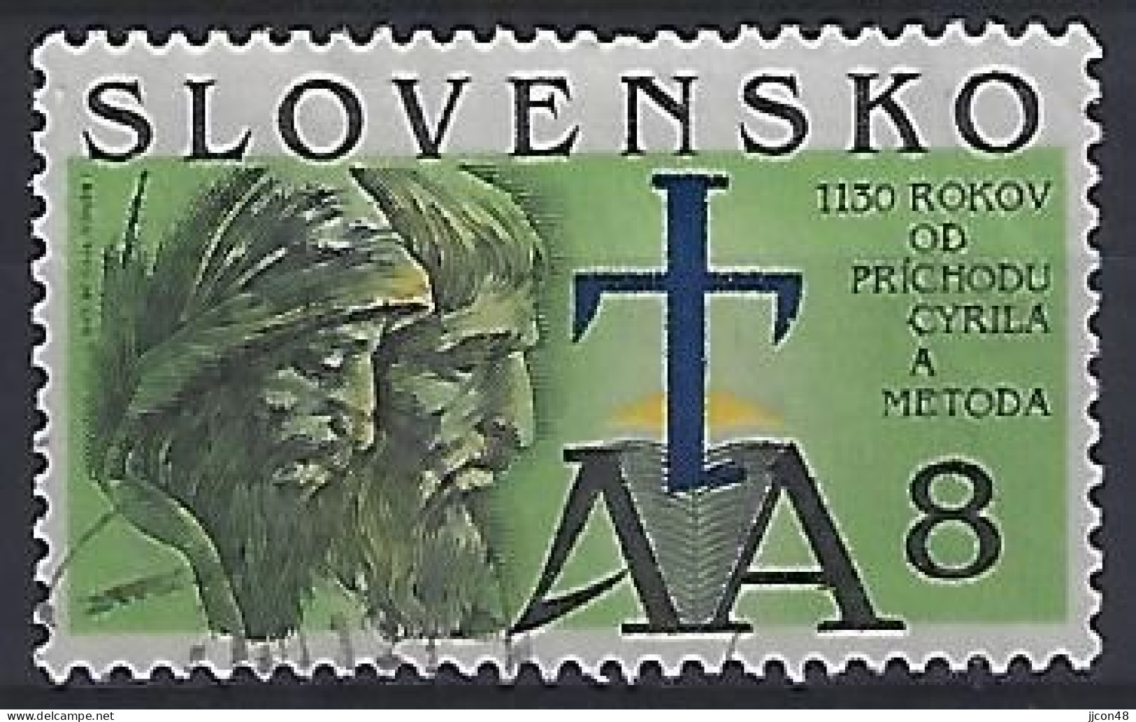 Slovakia 1993  Kyrillos + Methodios (o) Mi.175 - Gebruikt