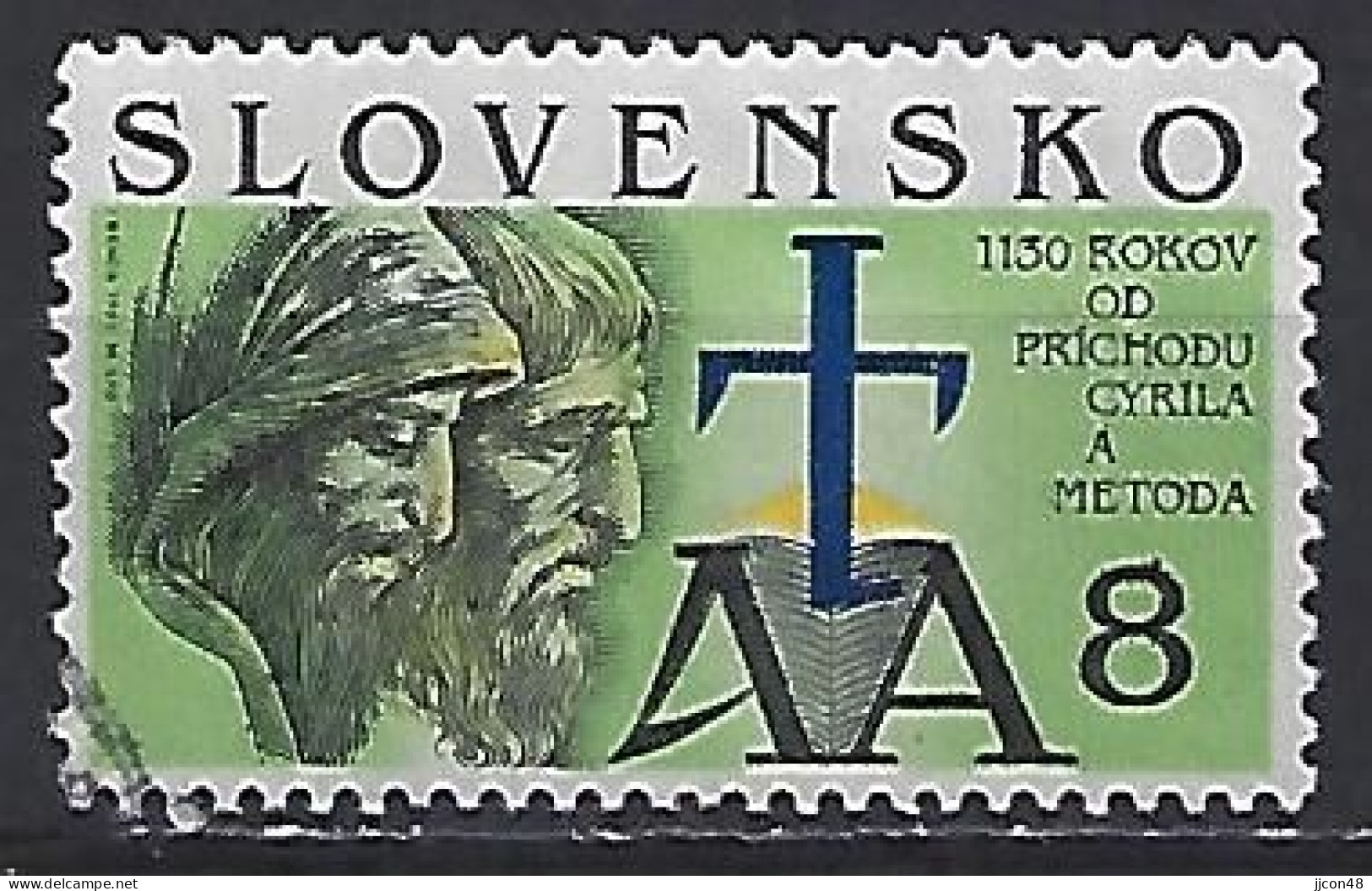 Slovakia 1993  Kyrillos + Methodios (o) Mi.175 - Gebruikt