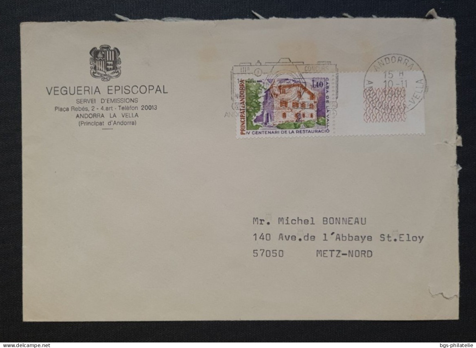 Andorre,  Lettre Pour La France. - Covers & Documents