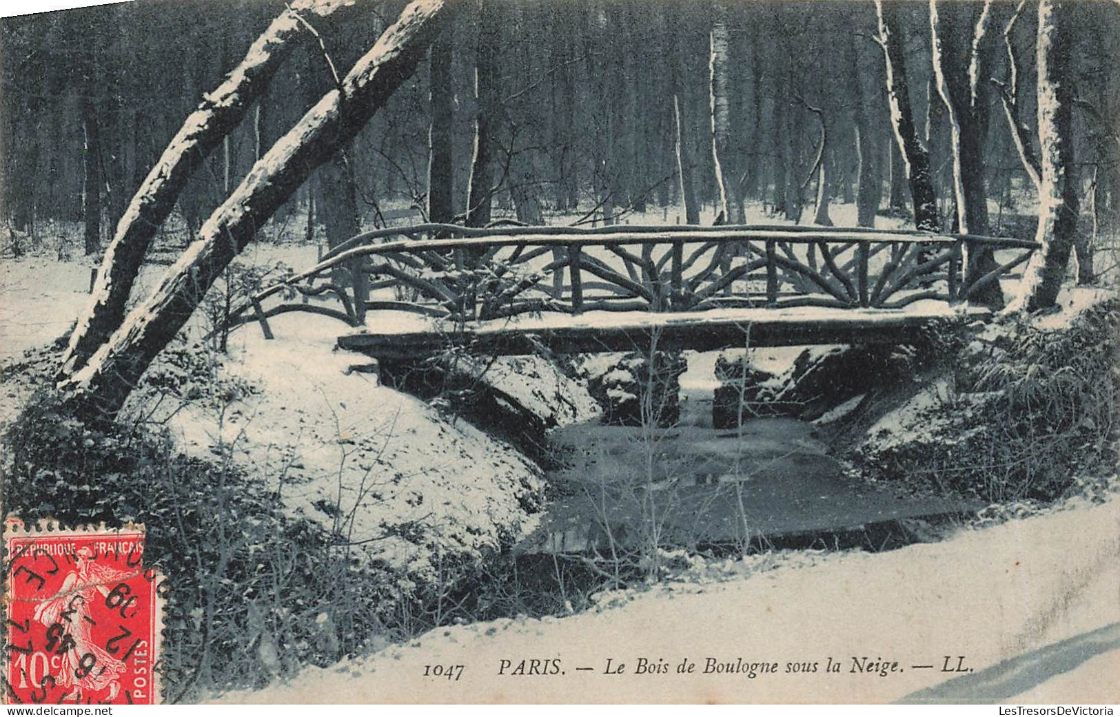 FRANCE - Paris - Le Bois De Boulogne Sous La Neige - Carte Postale Ancienne - Sonstige & Ohne Zuordnung