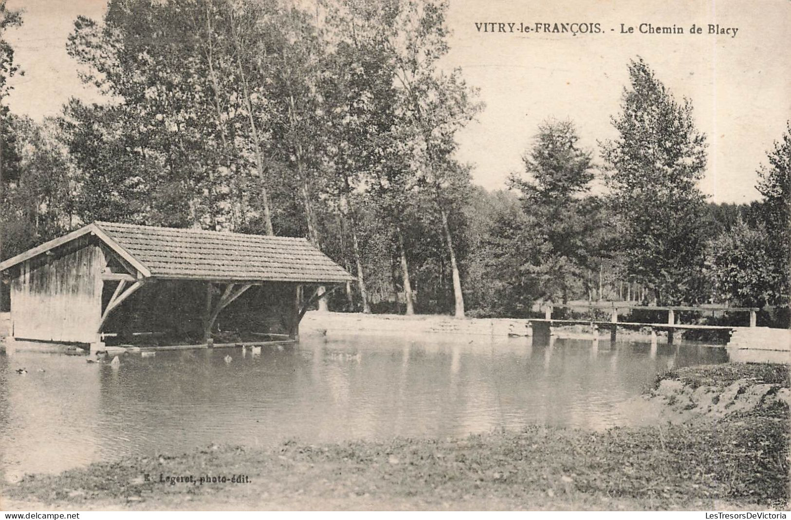 FRANCE - Vitry Le François - Le Chemin De Blacy - Carte Postale Ancienne - Vitry-le-François