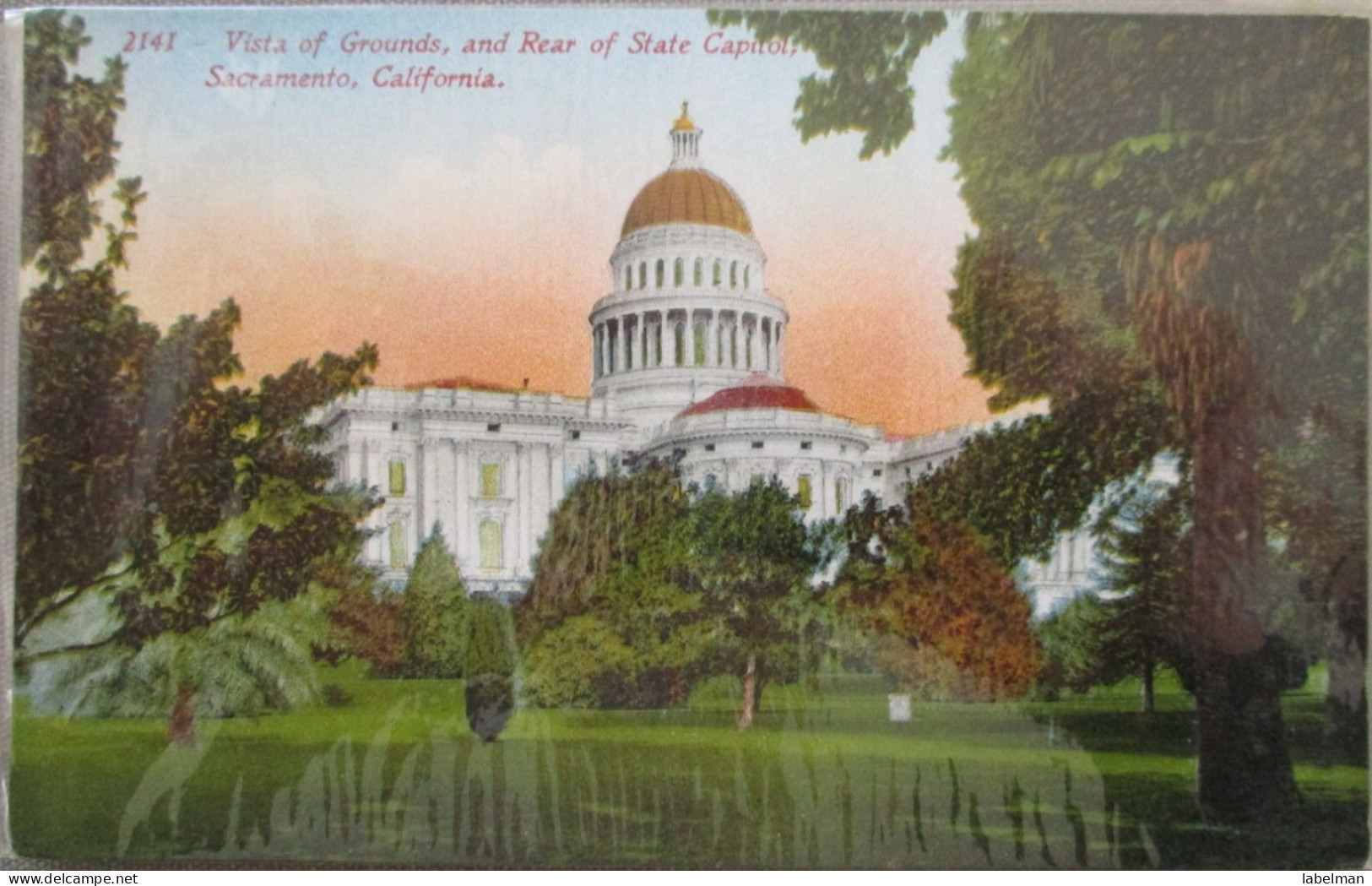 USA CALIFORNIA SACRAMENTO CAPITOL STATE GROUND KARTE CARD POSTCARD CARTE POSTALE POSTKARTE CARTOLINA ANSICHTSKARTE - Long Beach