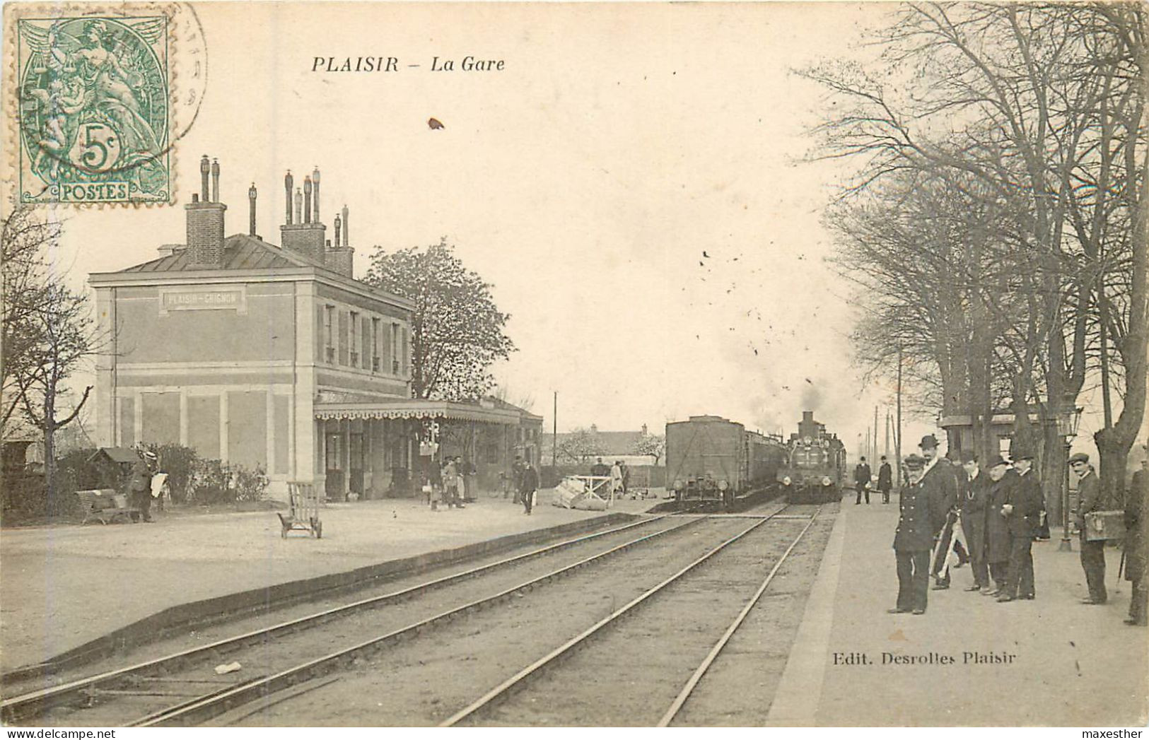 PLAISIR La Gare (train) - Plaisir