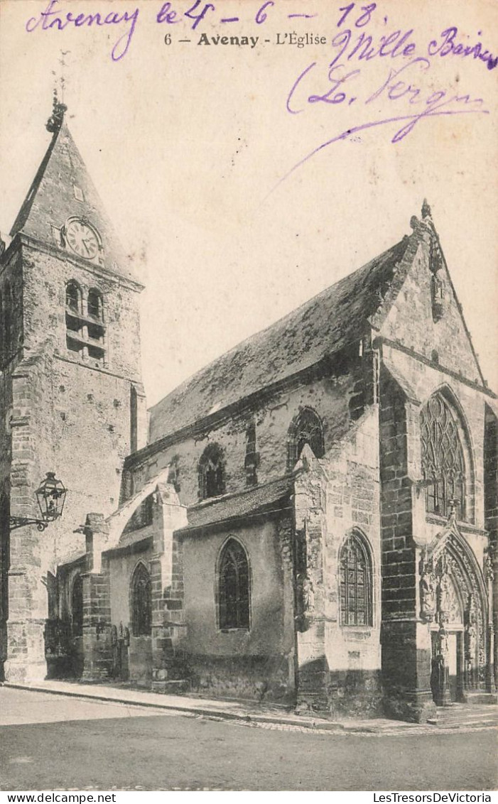 FRANCE - Avenay - L'église - Carte Postale Ancienne - Other & Unclassified