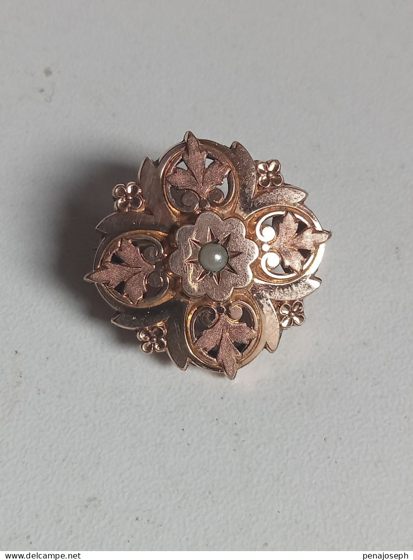 Broche Ancienne 3 Cm X 3 Cm - Spille