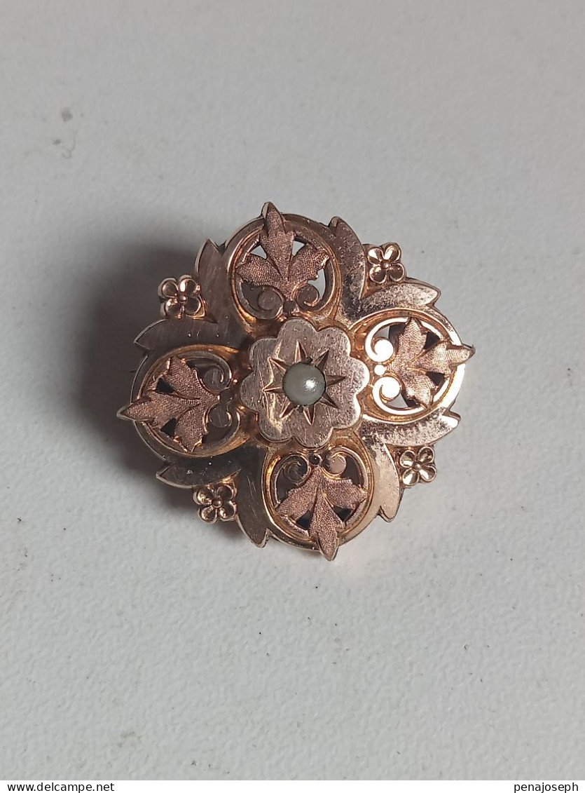 Broche Ancienne 3 Cm X 3 Cm - Spille