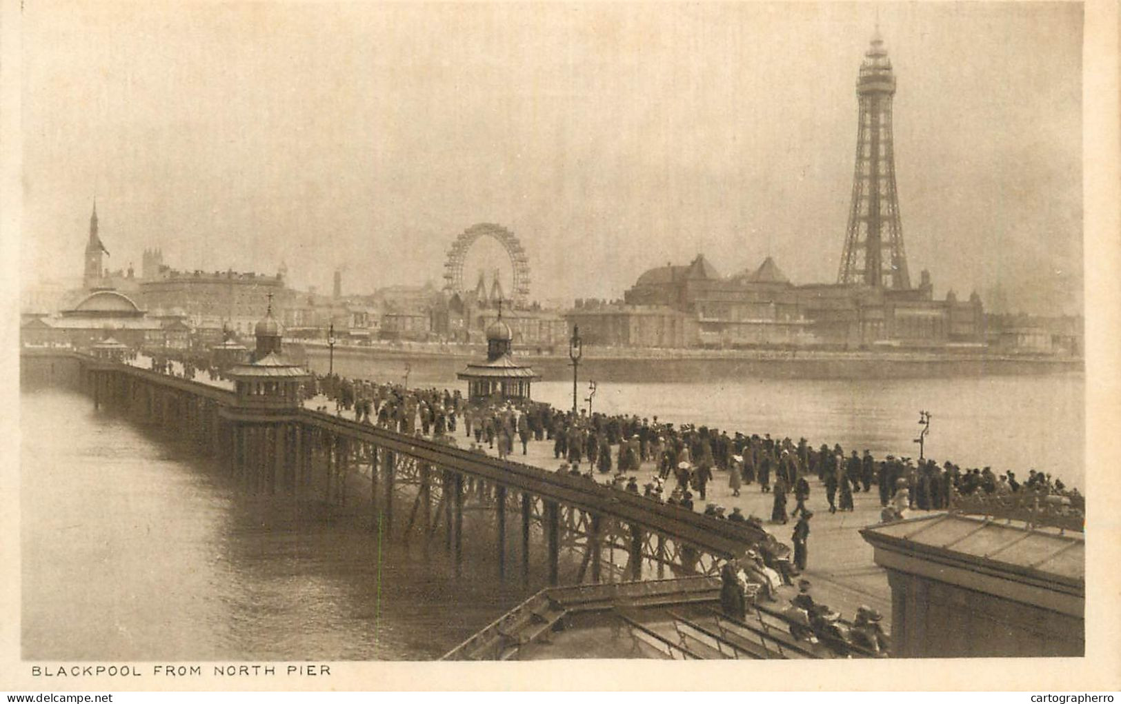 England Blackpool From North Pier - Blackpool