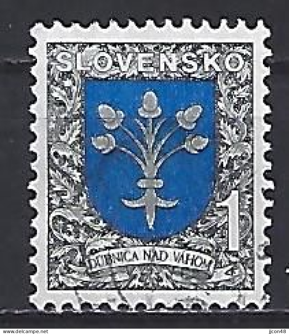 Slovakia 1993  City Arms; Dobnica Nad Vahom (o) Mi.177 - Gebraucht