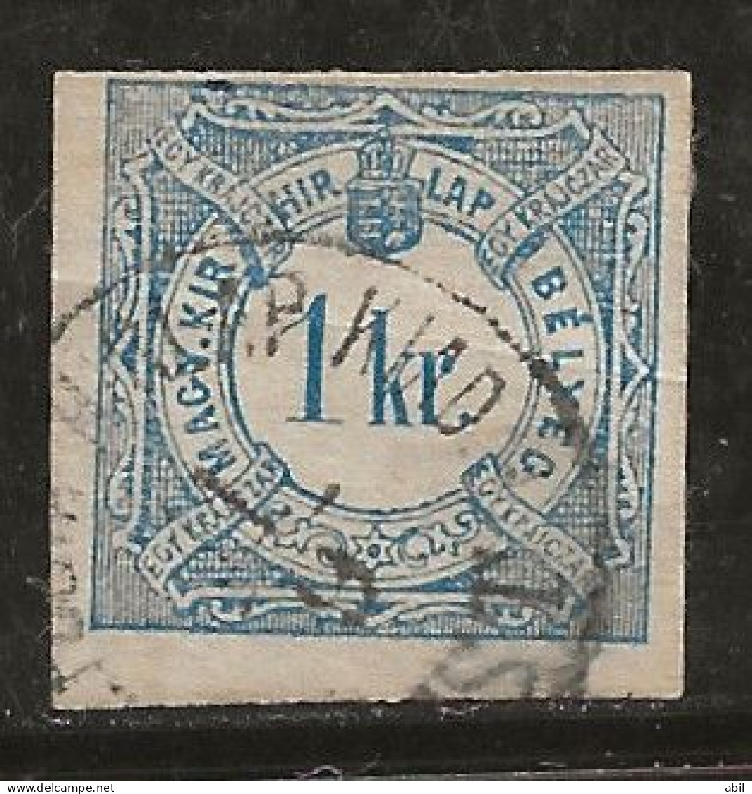 Hongrie 1874 N°Y.T. :  TTJ 1 Obl. - Postage Due
