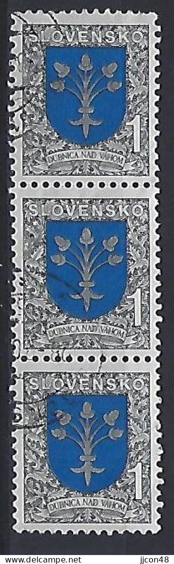 Slovakia 1993  City Arms; Dobnica Nad Vahom (o) Mi.177 - Usados