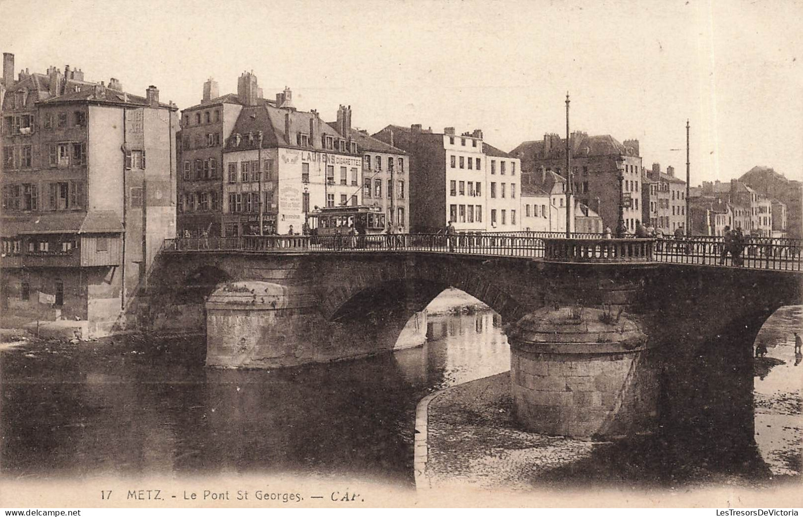 FRANCE - Metz - Le Pont Saint Georges - Carte Postale Ancienne - Metz