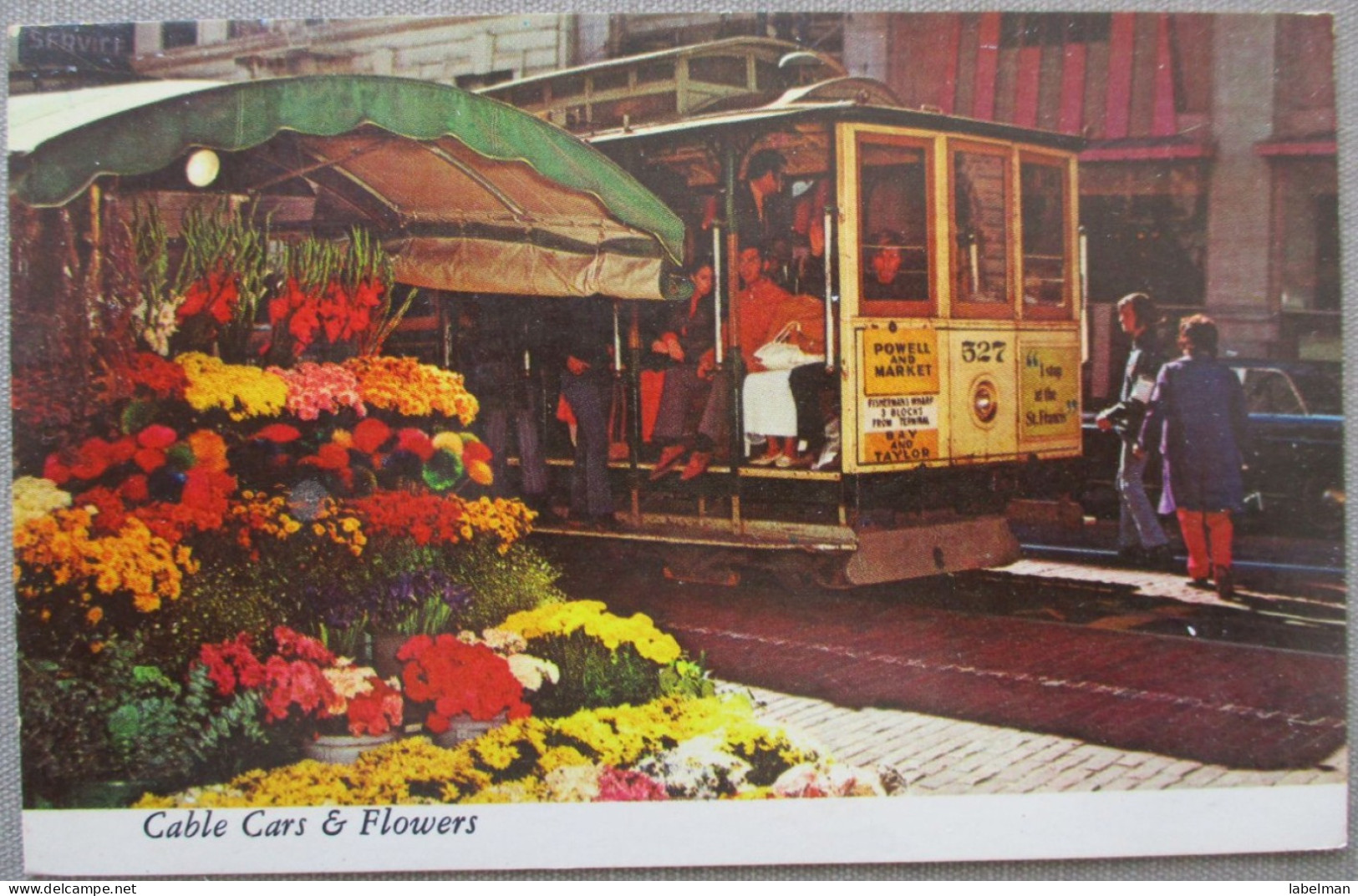 USA CALIFORNIA SAN FRANCISCO CABLE CAR KARTE CARD POSTCARD CARTE POSTALE POSTKARTE CARTOLINA ANSICHTSKARTE - Long Beach