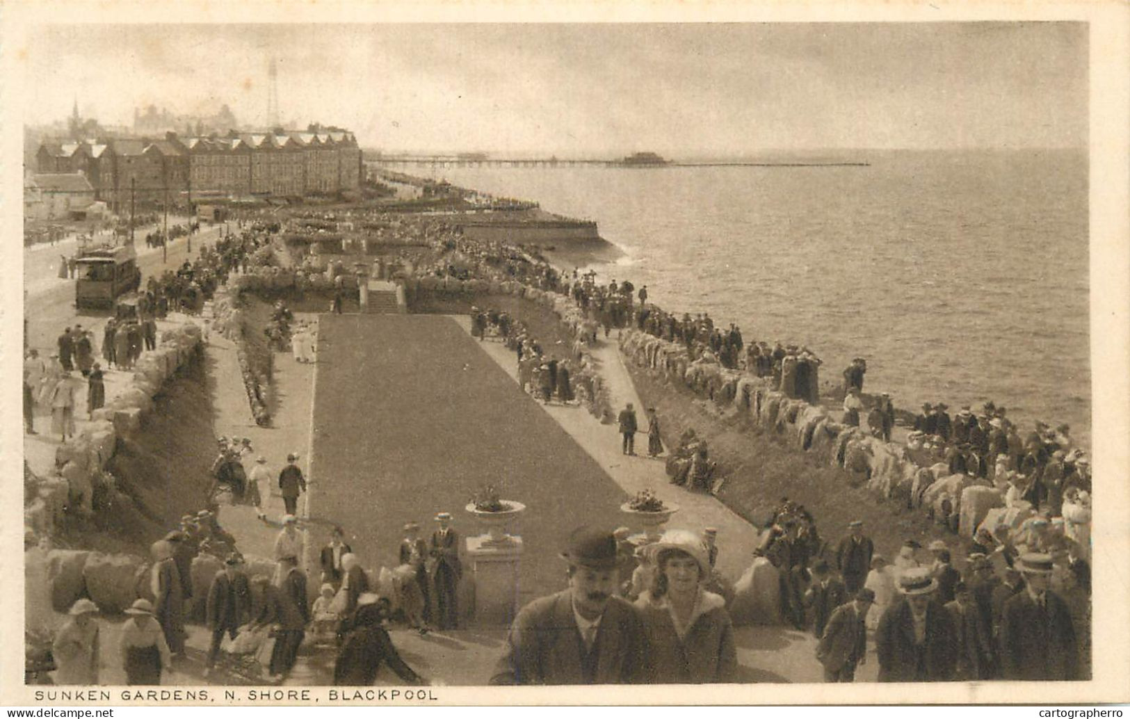 England Blackpool North Shore Sunken Gardens - Blackpool