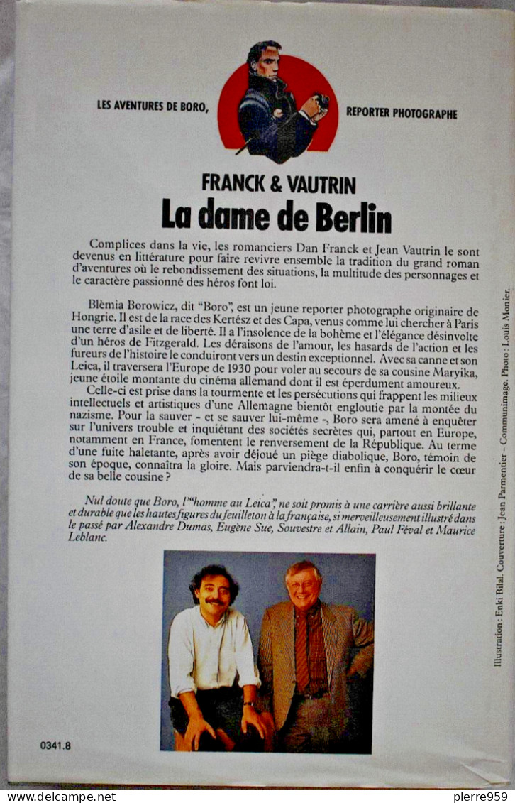 La Dame De Berlin - Dan Franck & Jean Vautrin - Aventure