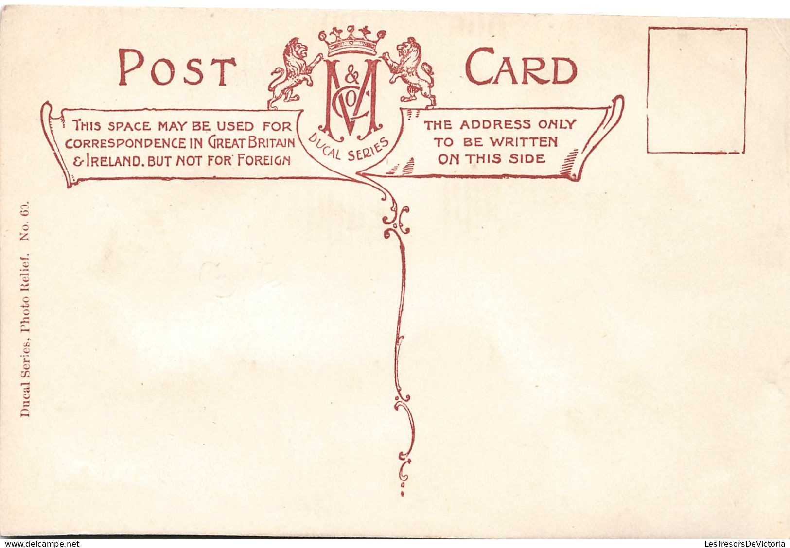 Famille Royale d'Angleterre - Lot de 4 cartes postales photo de la famille royale en relief - Carte Postale Ancienne