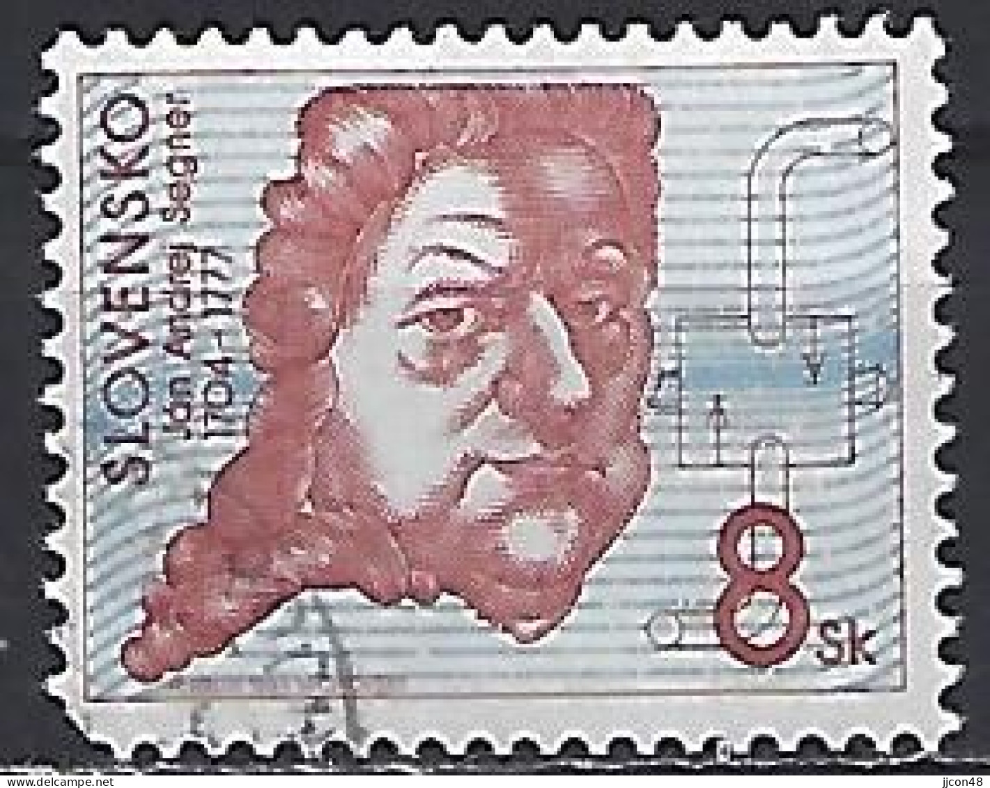 Slovakia 1994  Andrej Segner (o) Mi.189=190 - Usati