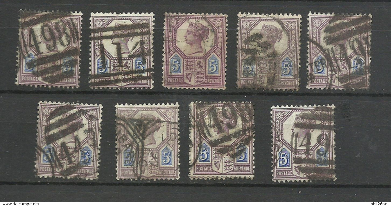 UK  N°   99   X   9     Oblitérés B/TB    Voir Scans   Soldé ! ! ! - Used Stamps