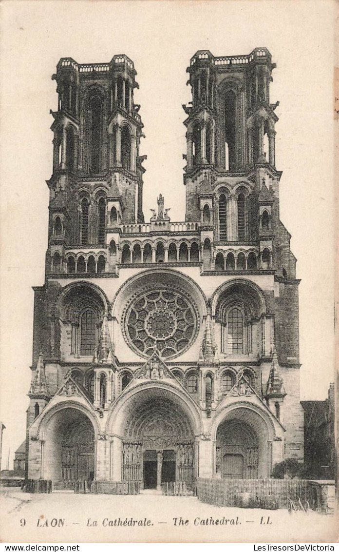 FRANCE - Laon - Vue Générale De La Cathédrale - LL - Carte Postale Ancienne - Laon