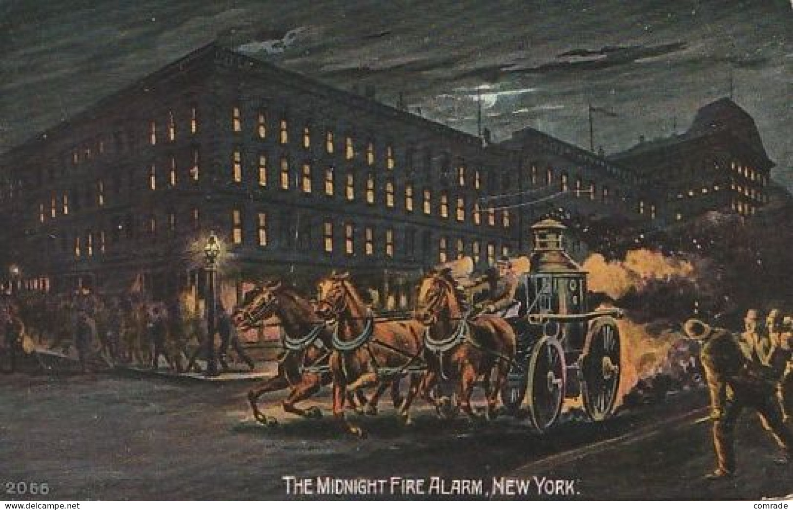 THE MIDNIGHT FIRE ALARM NEW YORK - Autres Monuments, édifices