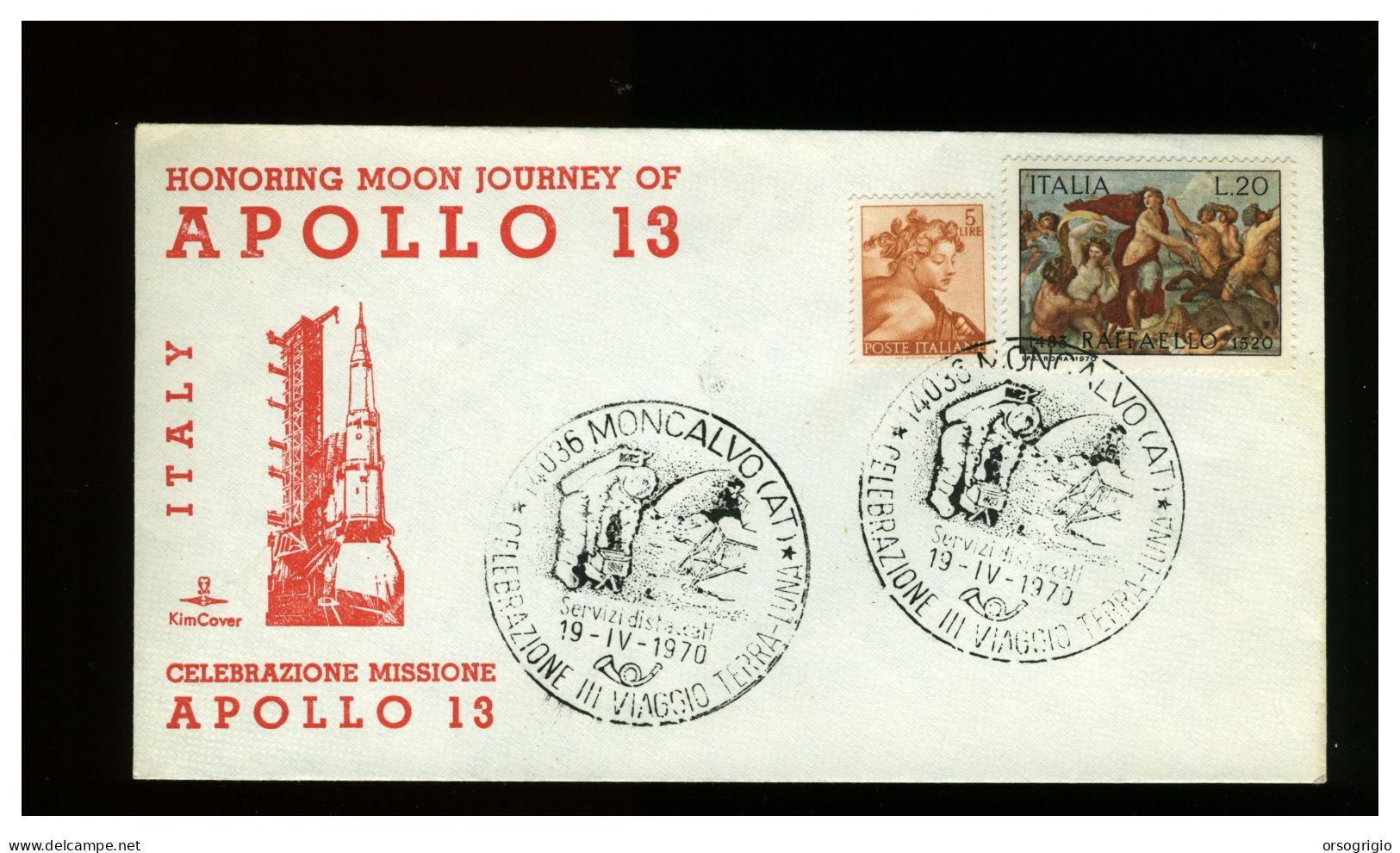 USA - MOON LANDING - APOLLO 13  1970 - Estados Unidos