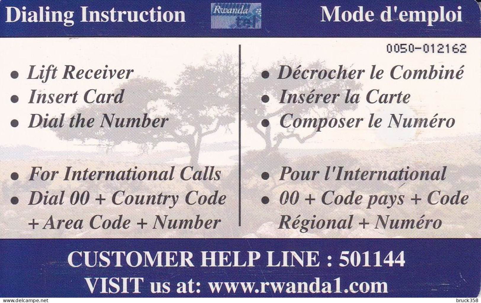 RUANDA - Ruanda