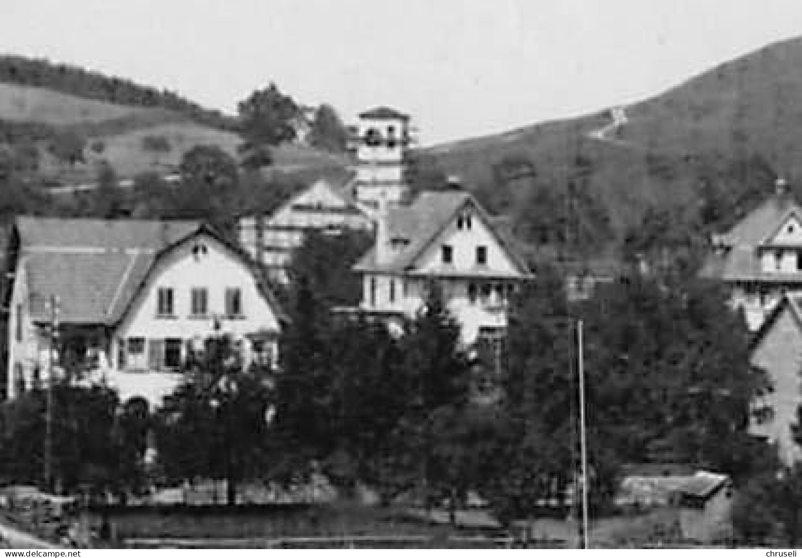 Eschlikon Mit Kirchenbau 1937 - Autres & Non Classés