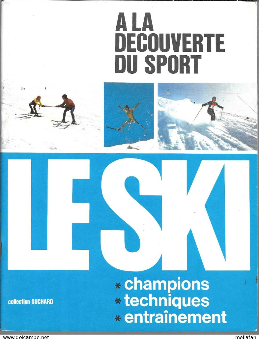 AF51 - LIVRET CHOCOLAT SUCHARD A LA DECOUVERTE DU SPORT - SKI - Sports D'hiver
