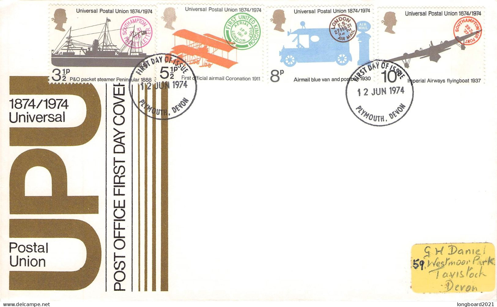 GREAT BRITAIN - DIFF. COMMEMORATIVE COVERS 1966-1979 / 5090