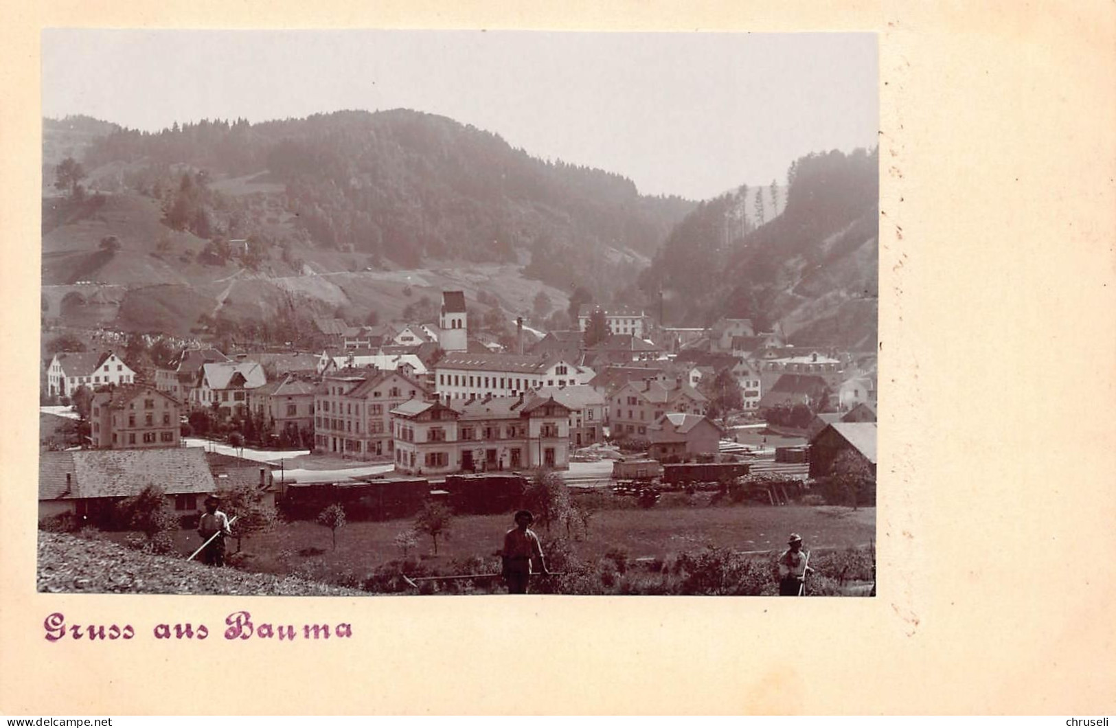 Bauma Bahnhof Um 1900 - Bauma