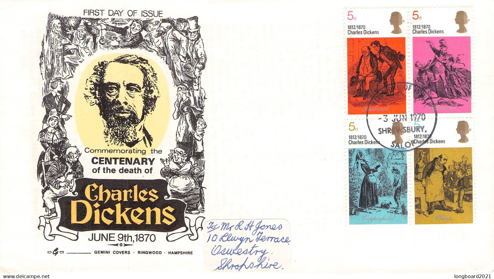 GREAT BRITAIN - DIFF. COMMEMORATIVE COVERS 1966-1982 / 5091