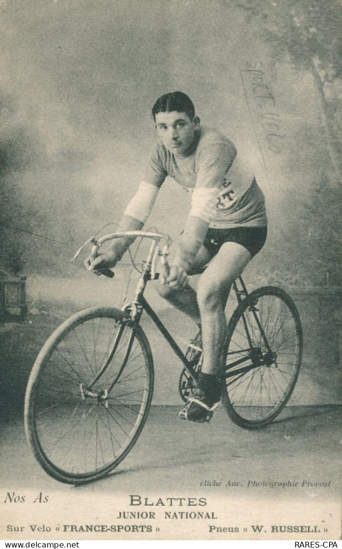 Cyclisme - BLATTES - Junior National Sur Velo " France Sports " Pneus " W. Russell " - Cycling