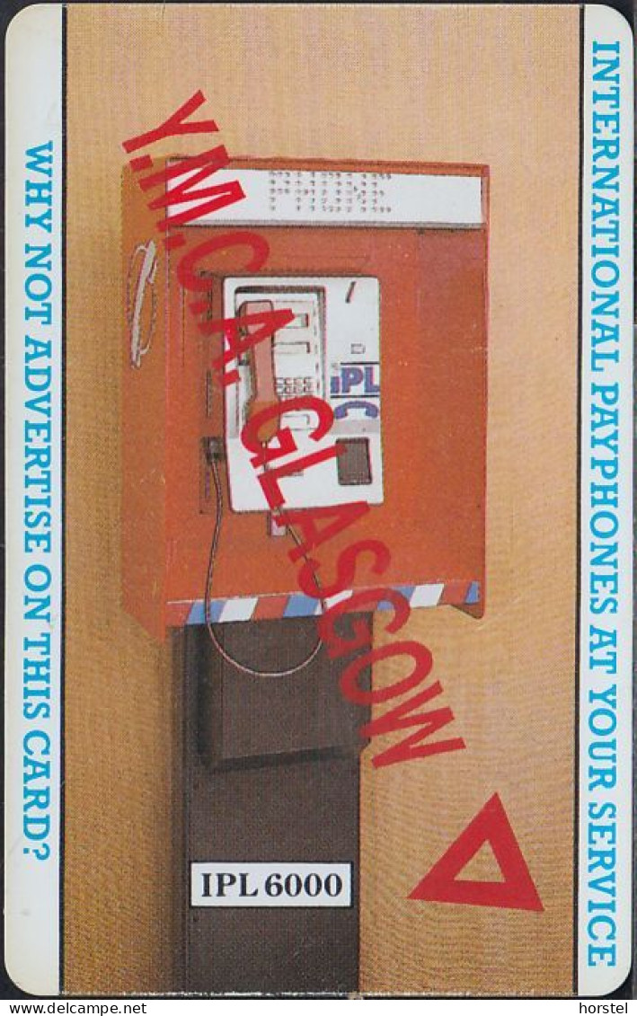 UK - IPL CAG011 AUTELCA Telephone IPL 6000 - Y.M.C.A. Glasgow (overprint) - Phone 50Units - Other & Unclassified