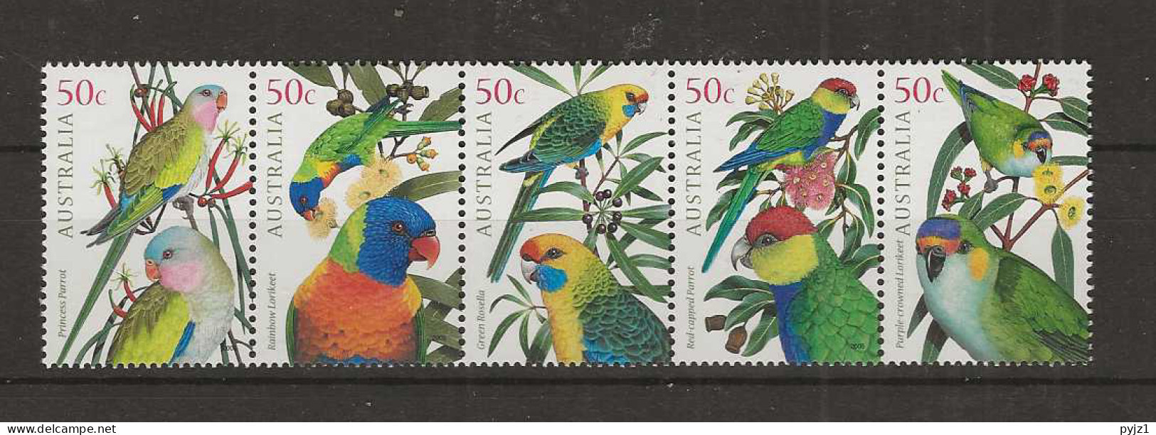 2005 MNH Australia Mi 2407-11 Postfris** - Mint Stamps