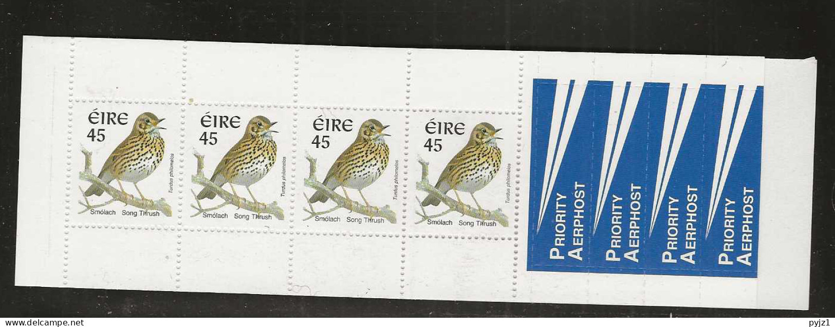 1999 MNH  Ireland, Booklet  Postfris** - Cuadernillos