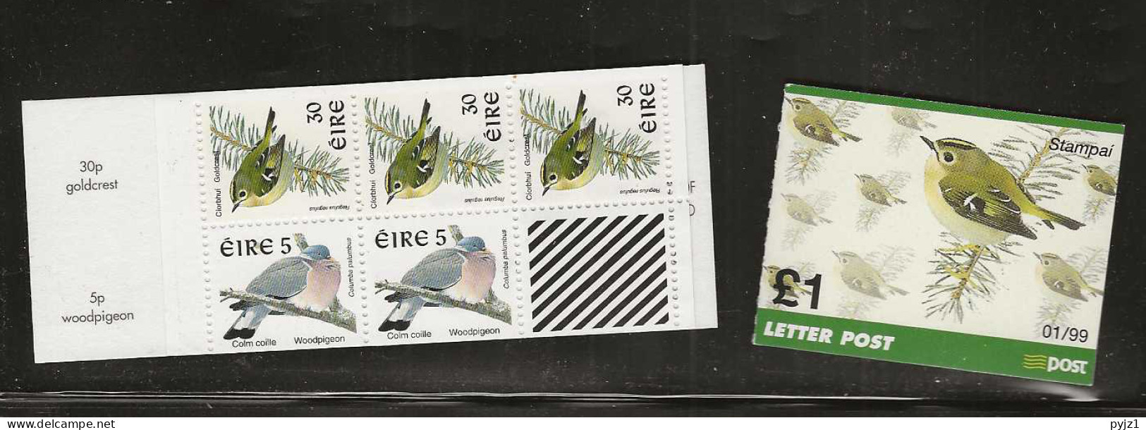 1999 MNH  Ireland, Booklet  Postfris** - Cuadernillos