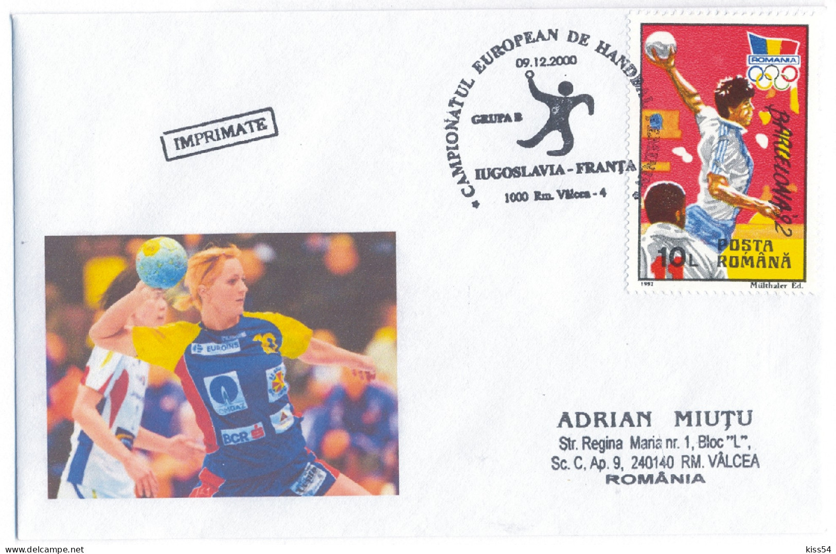 H 1 - 794 France - Yugoslavia - WORLD CHAMPIONSHIP 2004 - Cover - 2004 - Balonmano