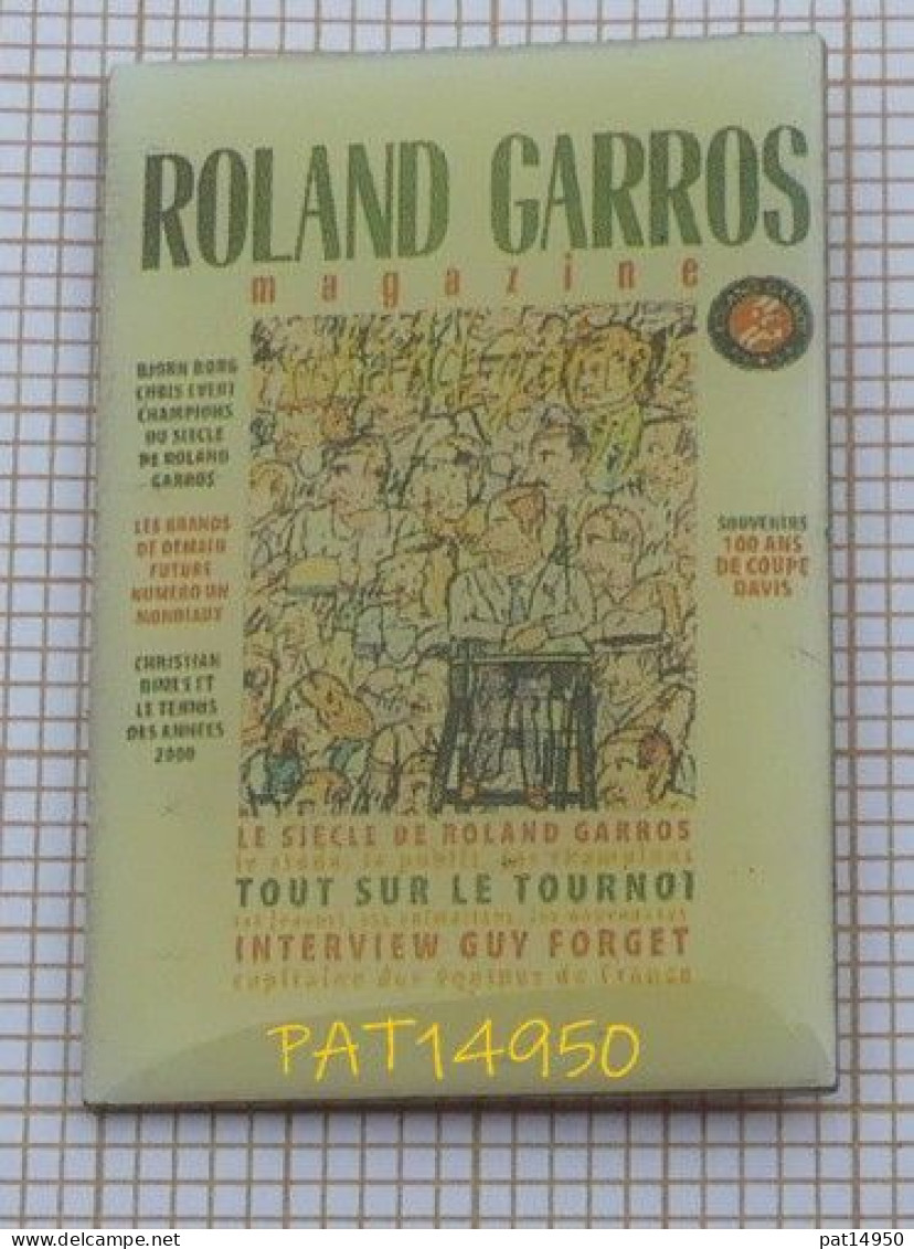 PAT14950 TENNIS ROLAND GARROS MAGAZINE FFT - Tennis